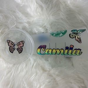 Butterfly Starbucks cup
